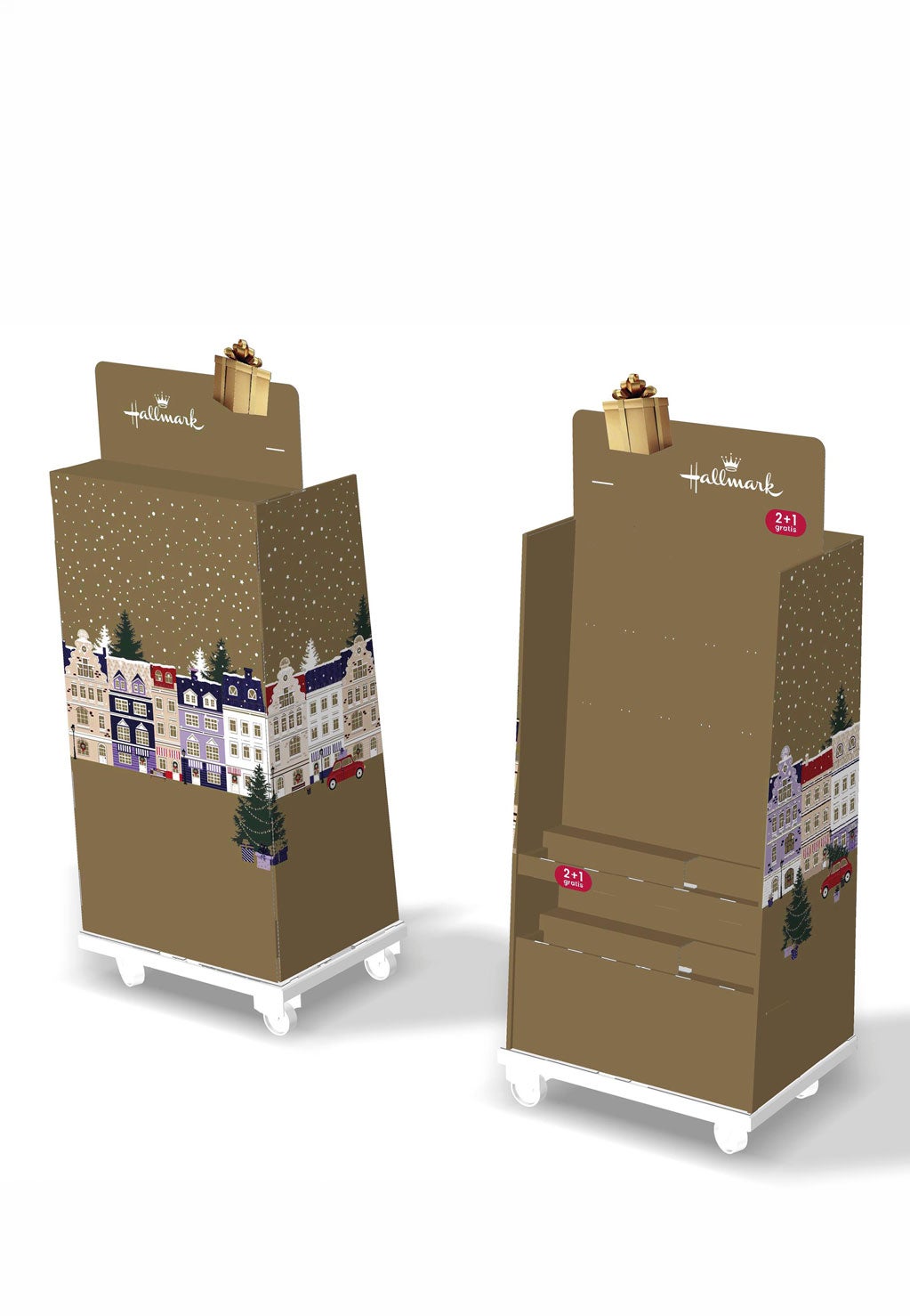 Hallmark display 3D visual Hallmark display 3D visual
