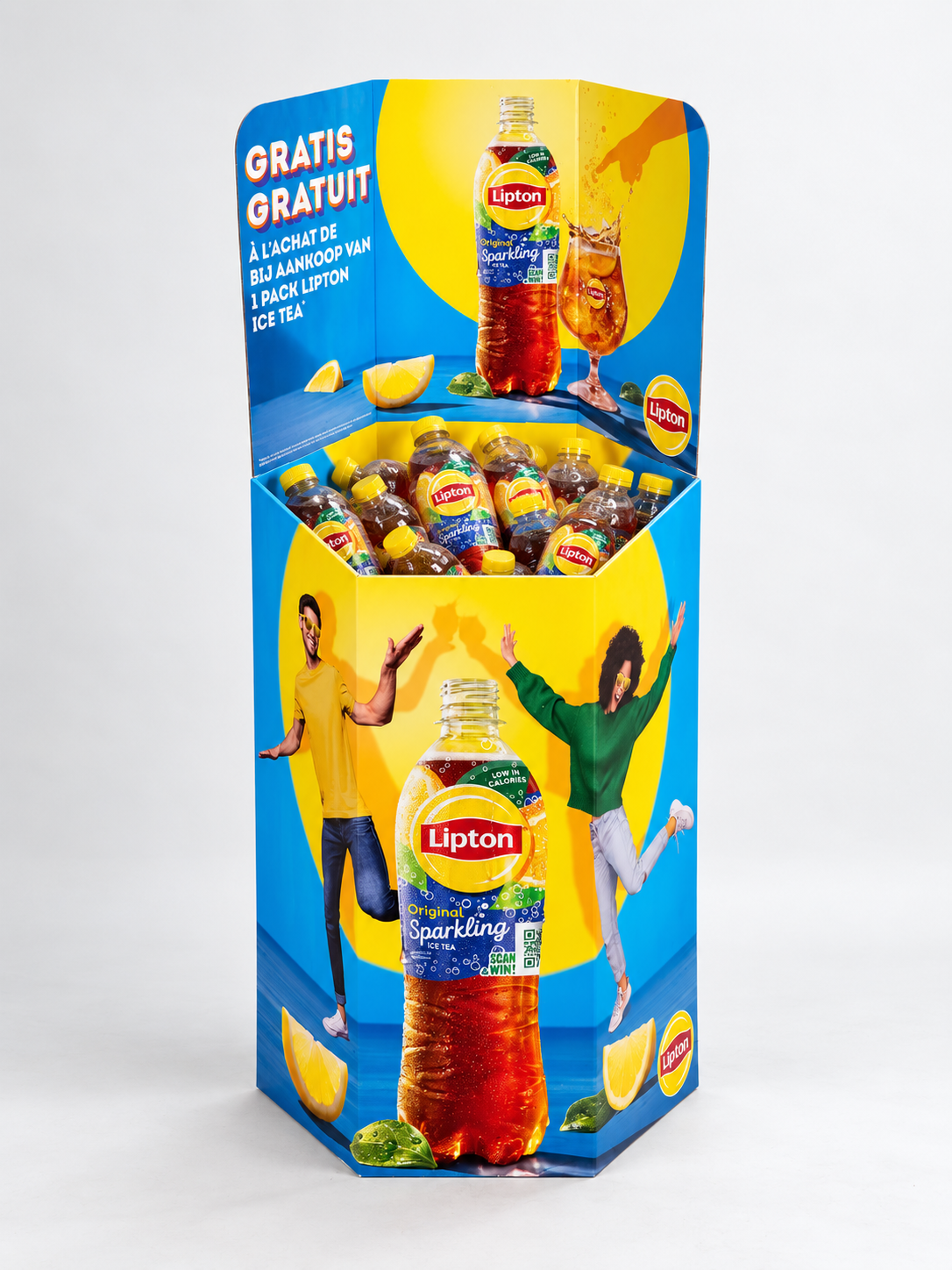 Dumpbin Displays - Lipton Ice Tea - Holbox Dumpbin Displays - Lipton Ice Tea - Holbox