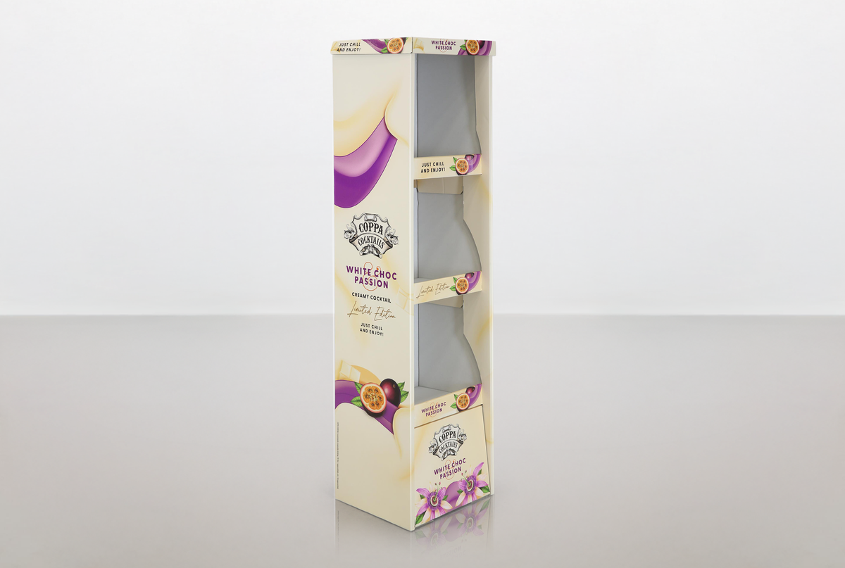 2 Second Hang-in display - COPPA Cocktails - Holbox 2 Second Hang-in display - COPPA Cocktails - Holbox