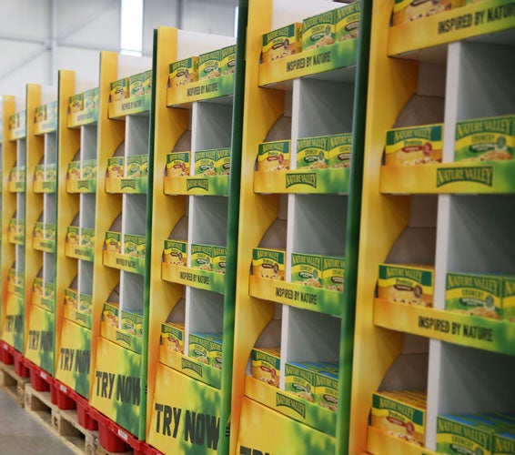 Afvullen displays Nature Valley Afvullen displays Nature Valley