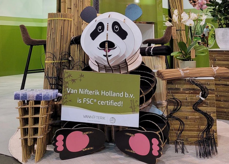 Kartonnen Panda van Nifterik Kartonnen Panda van Nifterik
