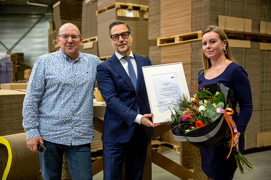 Officiële ISO 14001 certificaat